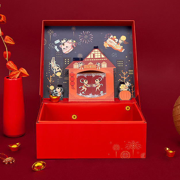 牡丹江新年礼品包装盒