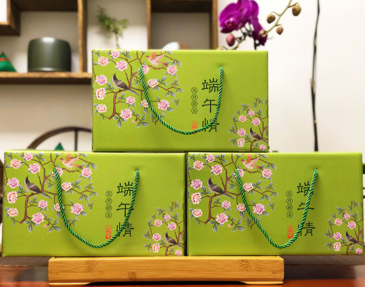西双版纳傣族自治州粽子包装盒，又美观又大气