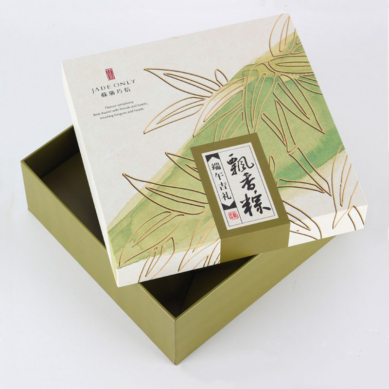 贵州简约中国风粽子包装盒